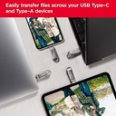 SanDisk 256GB Ultra Dual Drive Luxe USB Type-C - up to 400MB/s - SDDDC4-256G-GAM46