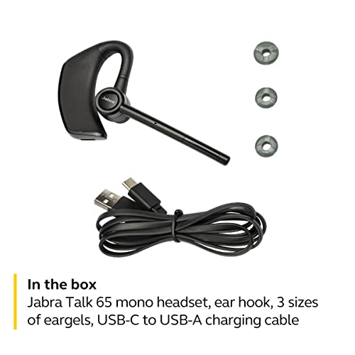 Jabra TALK 65 Wireless Bluetooth Headset 100-98230000-02