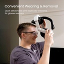 Comfort Head Strap Compatible with Meta Quest 3 Accessories, Elite Strap Replacement for Enhanced Support