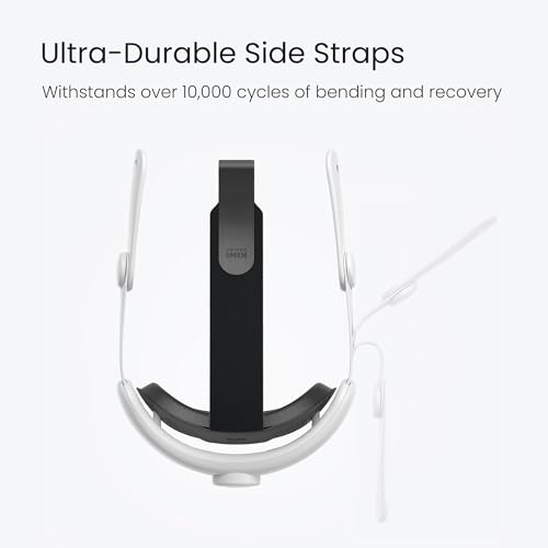 Comfort Head Strap Compatible with Meta Quest 3 Accessories, Elite Strap Replacement for Enhanced Support