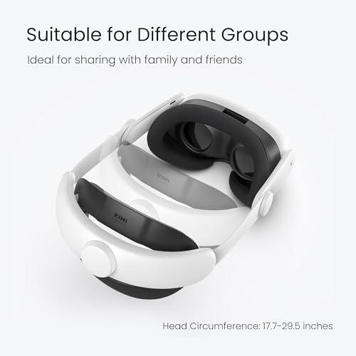 Comfort Head Strap Compatible with Meta Quest 3 Accessories, Elite Strap Replacement for Enhanced Support