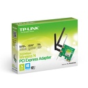 TP-LINK TL-WN881ND Wireless N300 PCI Express Adapter, 300 Mbps, W/ WPS Button, IEEE 802.1b/g/n, 64 / 128-bit WEP, WPA / WPA2, Plug & Play in Windows