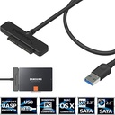 Sabrent USB 3.0 to SSD / 2.5-Inch SATA Hard Drive Adapter [Optimized for SSD, Support UASP SATA III] (EC-SSHD)