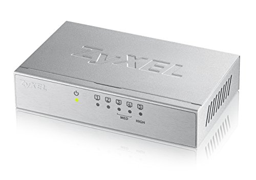 ZyXEL GS-105B V3 Unmanaged Network Switch L2+ Gigabit Ethernet...