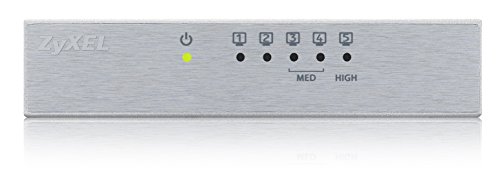ZyXEL GS-105B V3 Unmanaged Network Switch L2+ Gigabit Ethernet...