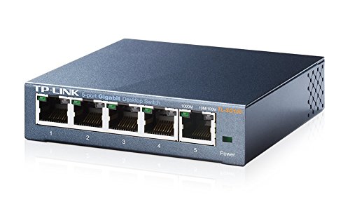 TP-Link TL-SG105 5 Port Gigabit Switch. Metal TL-SG105