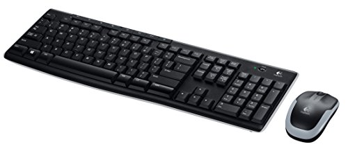 Logitech MK270 Wireless Combo - Keyboard and Mouse Set - French Input Device