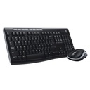 Logitech MK270 Wireless Combo - Keyboard and Mouse Set - French Input Device