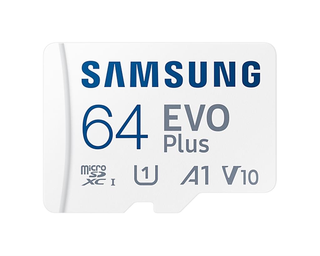 Samsung EVO Plus Memory Card 64 GB MicroSDXC UHS-I Class 10