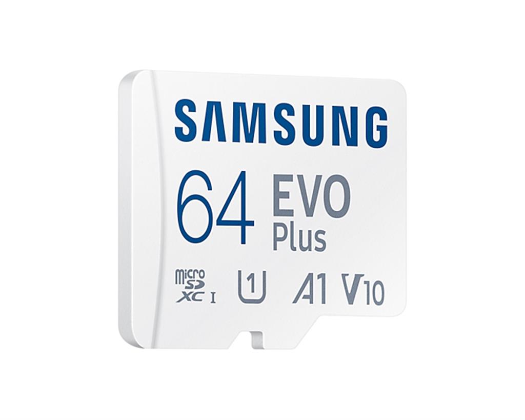 Samsung EVO Plus Memory Card 64 GB MicroSDXC UHS-I Class 10