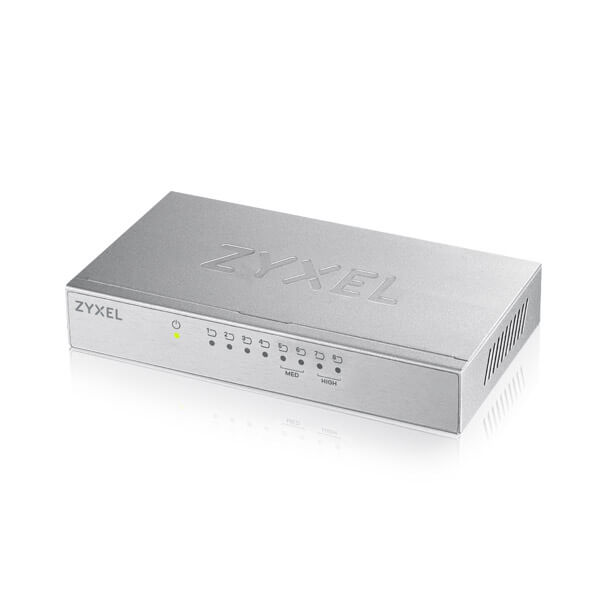 Switch Zyxel Non-Administrable 8 ports Gbps RJ45 alimentation externe