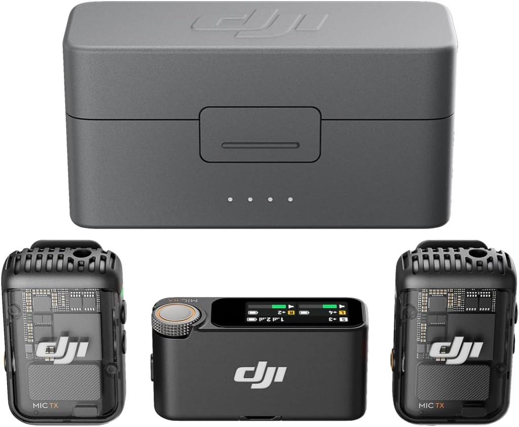 DJI Mic 2, Micro-Cravate sans Fil