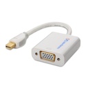 Cable Matters Mini DisplayPort to VGA Adapter (Mini DP to VGA) in White - Thun..