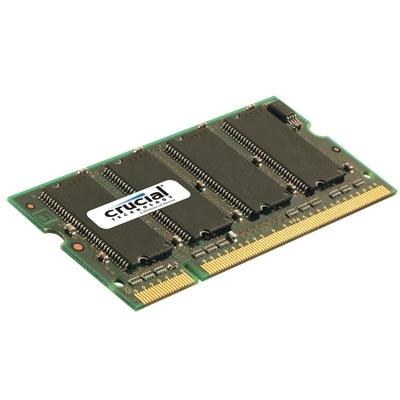 CRUCIAL  mémoire PC DDR - 1GB -  400 - SODIMM 