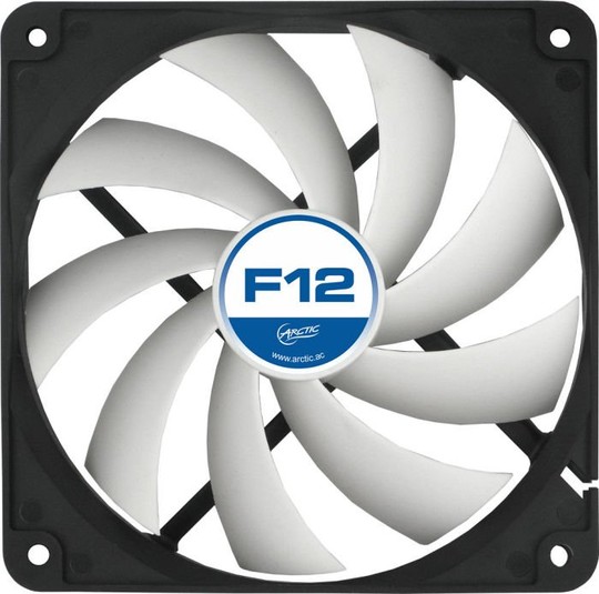 Arctic F12 - Value Pack 120mm Standard Low Noise Case Fan Cooling, Pack of 5