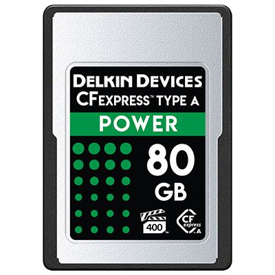 Delkin DCFXAPWR80 80GB POWER CFexpress Type a Memory Card
