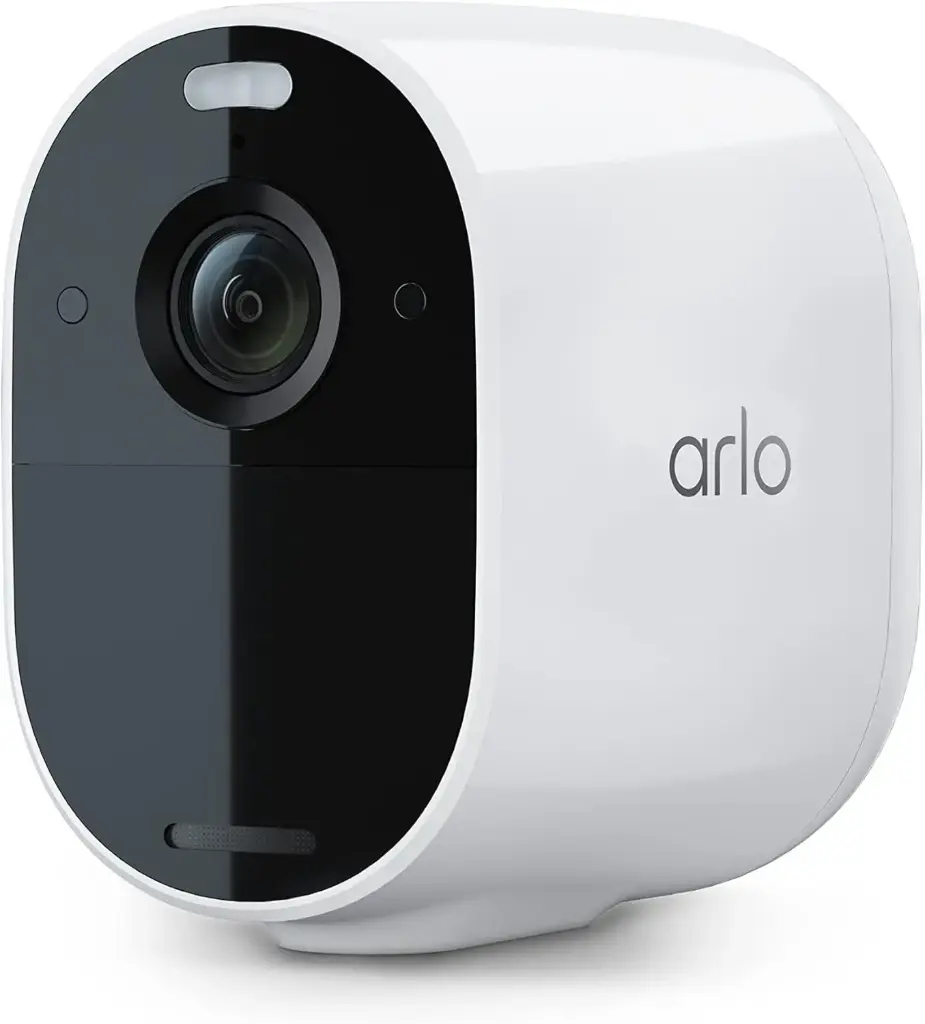 Arlo Essential Spotlight Camera - Wireless Security, 1080p Video, Color Night Vision, 2 Way Audio, White - VMC2030,1 Count (Pack of 1)