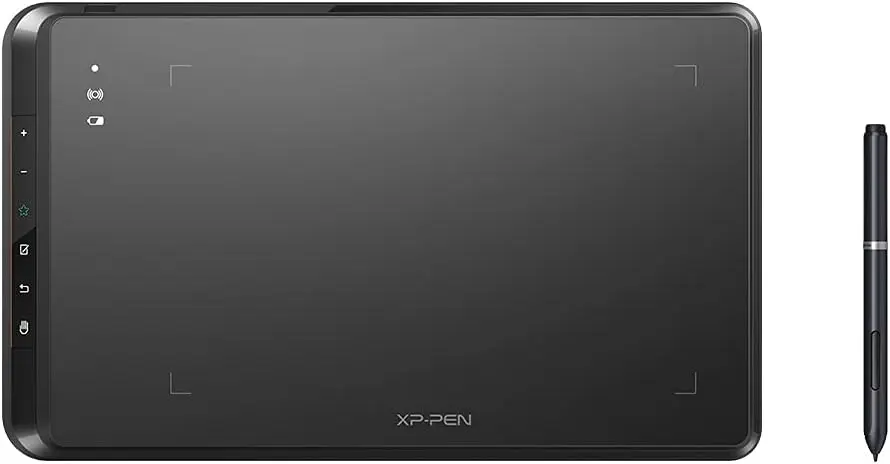 Tablette graphique XPPen 8 x 5 pouces Star05 V2, tablette numérique sans fil 2,4 GHz avec stylet sans batterie et touches de raccourci tactiles, compatible Windows/Mac, noir