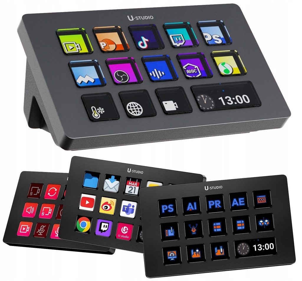 Prenosov Konzola Controller Pre tdium Ulanzi Stream Deck D200 14 Klvesy