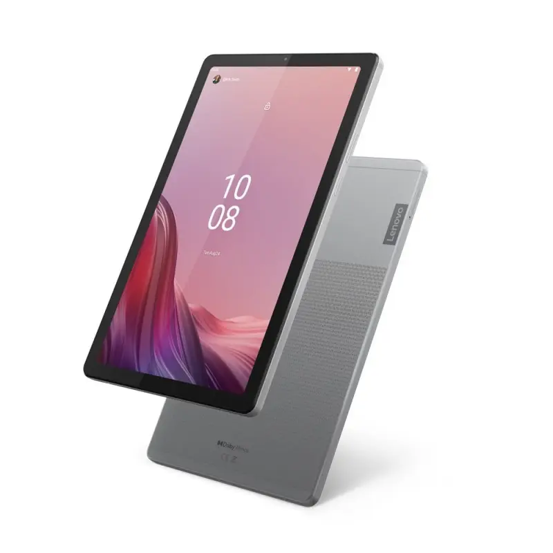 Lenovo Tab M9 32 Go 9 pouces Mediatek 3 Go Wi-Fi 5 (802.11ac) Android 12 Gris + Clear Case