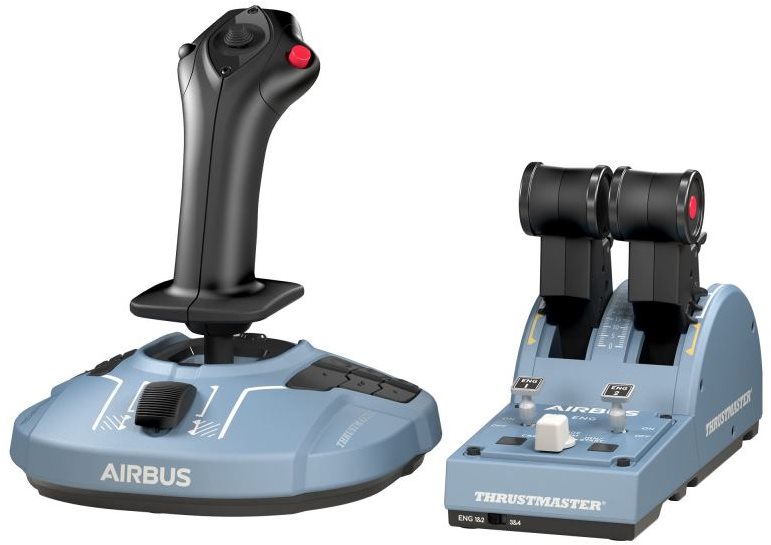 ThrustMaster TCA Officer Pack Airbus Edition Ergonomic 1: 1 Scale Replicas