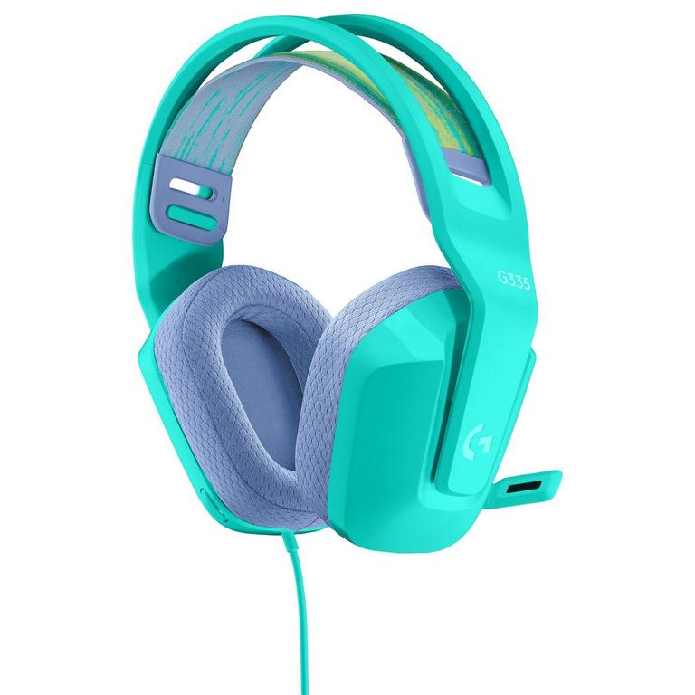 Logitech G335 Wired Gaming Headset in Mint