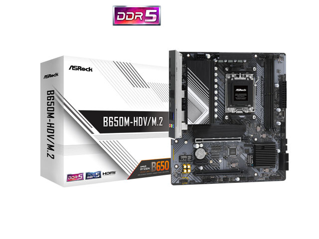 Asrock AM5 B650M-HDV/M.2 UATX