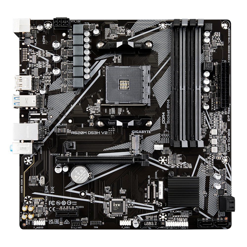 GIGABYTE A520M DS3H V2 Motherboard 