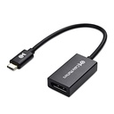Cable Matters USB C to DisplayPort Adapter with 8K HDR DisplayPort 1.4 - USB Type C and Thunderbolt 3 Port Compatible with Oculus Rift S  MacBook Pro 