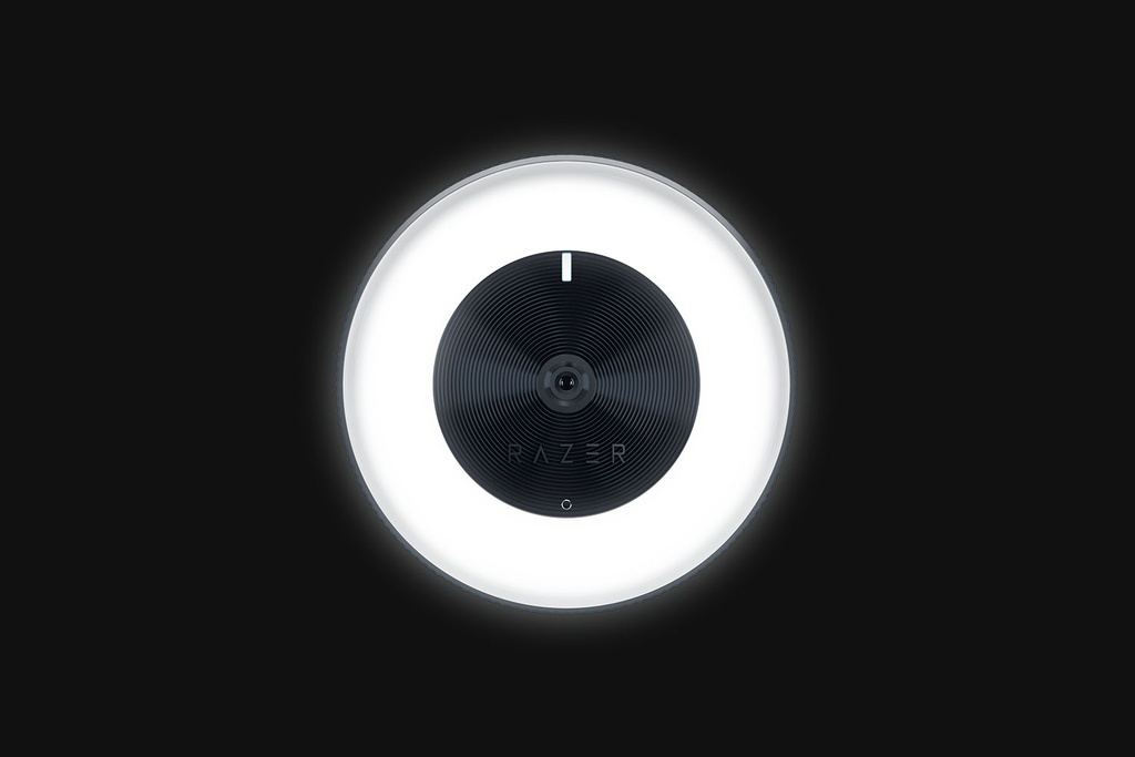 Razer Kiyo Streaming Webcam: 1080p 30 FPS / 720p 60 FPS - Ring Light W/ Adjustable Brightness - Built-in Microphone - Advanced Autofocus, Black