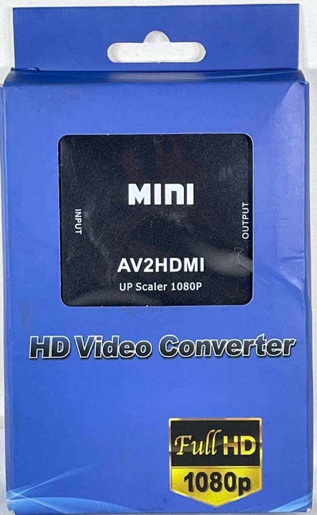 MINI AV2HDMI Upscaler 1080p HD Video Converter