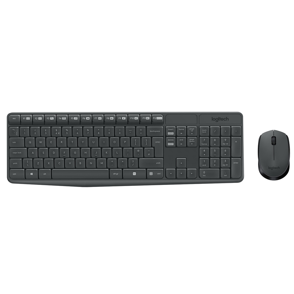MK235 Clavier et Souris Sans Fil - Noir