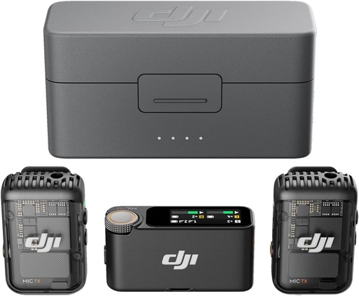 [6941565971364] DJI Mic 2, Micro-Cravate sans Fil