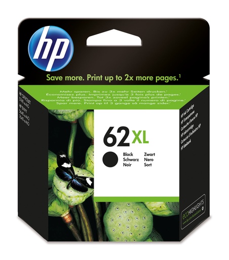 [C2P05AE#UUS] HP 62XL Black Original