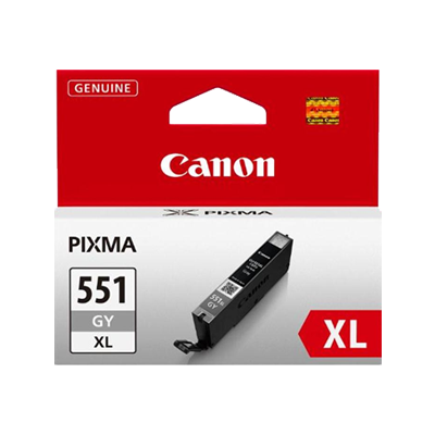 [6447B001] Canon 6447B001 (551 GYXL) Ink Cartridge Gray, 275 Pages, 11ml