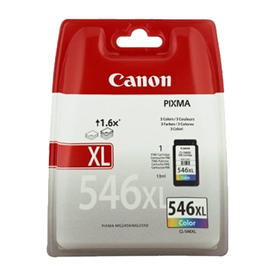 [CL546XL] Canon Cl-546Xl Original Ink Cartridge Cyan Magenta Yellow Inkjet 300 Pages 8288B001