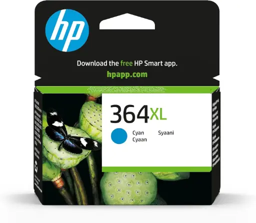 [Cb323ee] Hewlett-Packard HP 364XL - Druckerpatrone - 1 X Cyan - 750 Seiten (CB323EE#BA1)