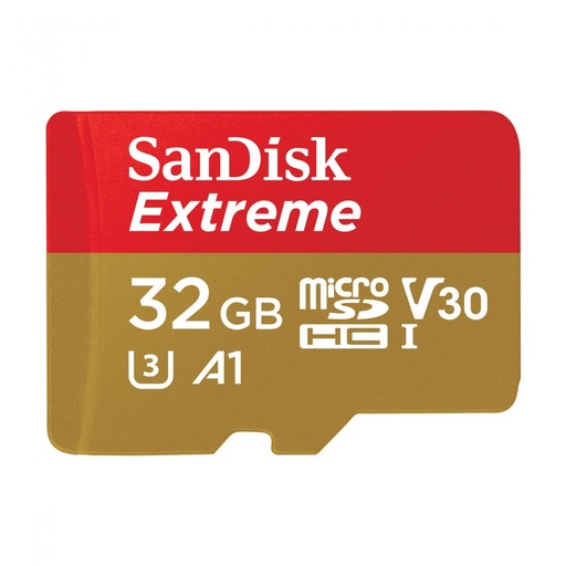 [0619659177416] SanDisk Extreme MicroSDHC MicroSDXC UHS-I Cards 4K UHD and Full HD Video