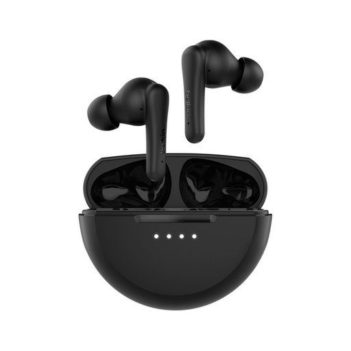 [AUC012btBK] AUC012btBK Sound Form Rhythm True Wireless Earbuds, Black