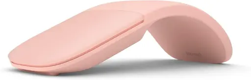 [B07Y41FHQR] Souris Microsoft ARC – Rose pâle. Design élégant et ergonomique, ultra-fine et légère, souris Bluetooth pour PC/ordinateur portable, compatible avec les ordinateurs Windows/Mac.
