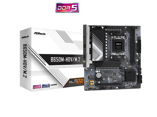[B650M-HDV/M.2] Asrock AM5 B650M-HDV/M.2 UATX