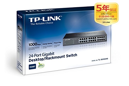 [TL-SG1024D] TP-Link TL-SG1024D 24 Port Desktop/Rackmount Gigabit Switch TL-SG1024D