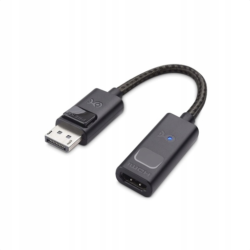 [102101-BLK] Cable Matters Adaptateur HDMI DisplayPort 1.4 avec 4K 120Hz ou 8K 60Hz, Adaptateur Displayport HDMI 8K