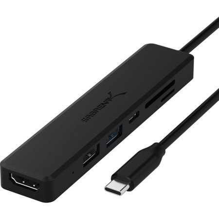 [HB-TC6C] HUB USB-C 4K HDMI PD SD & MICROSD