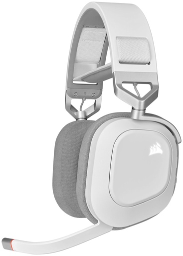 [CA-9011236-NA] CORSAIR - HS80 RGB Wireless Gaming Headset for PC, Mac, PS5, PS4 - White