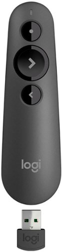 [910-006518] Logitech R500S Laser Pointer Presentation Remote in Graphite