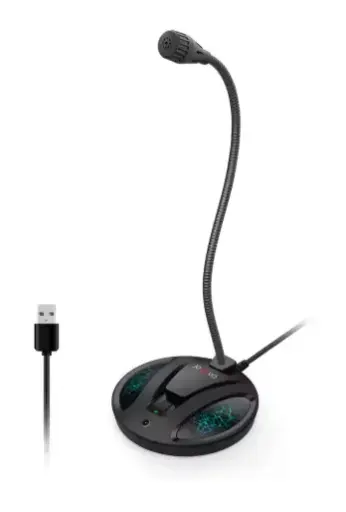 [X002BUUJEP] JOUNIVO Microphone USB avec bouton muet conception col de cygne microphène de bureau pour enregistrement sur ordinateur dictation Podcasting conférence