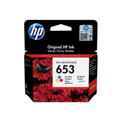 HP Trois Couleurs 653 Authentique