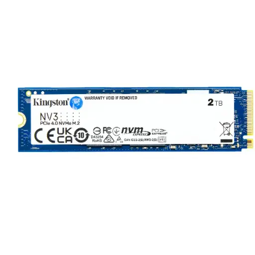 [SNV3S/2000G] Disque SSD 2 To Kingston NV3 M.2 2280 NVMe PCI Express 4.0 3D NAND