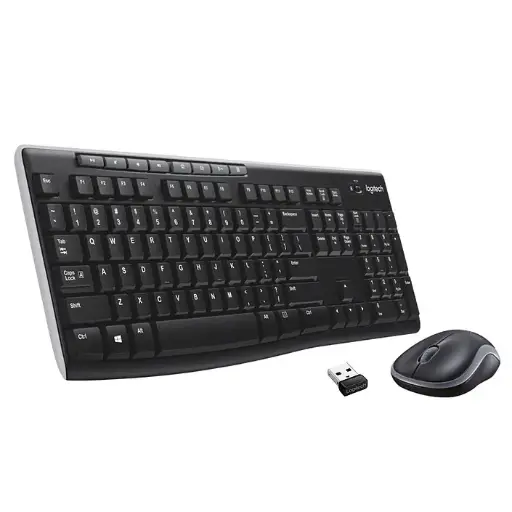 [920-004510] Logitech MK270 Wireless Combo - Keyboard and Mouse Set - French Input Device